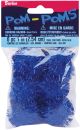 Tinsel Pom Poms Royal Blue 1 Inch