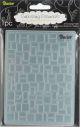 Embossing Folder Brick Wall Pattern 4.25 X 5.75 Inches