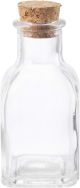 Victoria Lynn Glass Bottle Favors 1.5 x 3.5 inches 1 Pack of 18 Pieces