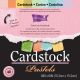 Core Essentials Cardstock Pad 6 X6 Inches Pastels
