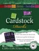 Core Essentials Cut and Emboss?eries Cardstock 4.25 X5.5 Inches Darks
