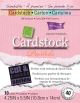 Core Essentials Cut and Emboss?eries Cardstock 4.25 X5.5 Inches Pastels