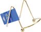 Easel Metal Display Stand Gold 2 Inches