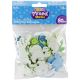 Mixed Media Stickers Confetti Turtles and Frogs