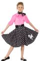 Karnival Costumes Rock N Roller 50s Girl s Costume X large 9 10