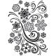 Embossing Folder Snowflake Swirl 4.25 X 5.75 Inches