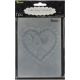 Embossing Folder Valentine Hearts 4.25 X 5.75 Inches
