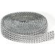 Bling On A Roll 3mm X 3Yards 4 Rows Silver