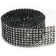 Bling On A Roll 3mm X 2Yards 8 Rows Black and Silver