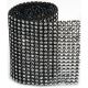 Bling On A Roll 3mm X 1Yards 18 Rows Black and Silver