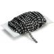 Bling On A Roll 4mm X 10Yards 1 Row Black and Silver