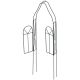 Timeless Miniatures Wire Arch Door with Pick