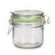 Mini Glass Jar With Locking Lid Clear 3 X 3 Inches