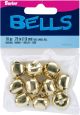 Jingle Bells Gold 0.75 Inch