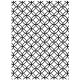 Embossing Folder Interlocking Circles 4.25 X 5.75 Inches