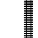 Embossing Folder Picket Fence Design 4.25 X 5.75 Inches