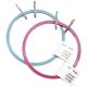 Spring Tension Hoop 5 Inches Assorted Colors