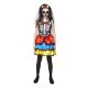 Karnival Costumes Day Of The Dead Senorita Skeleton Dress Girl s Costume Large 7 8