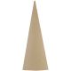 Paper Mache Triangle Cone 6 X 6 X 18 Inches