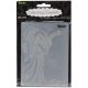 Embossing Folder Angel With Instrument 4.25 X 5.75 Inches