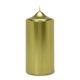 Pillar Candle Mettalic Green 2.8 X 6Inches