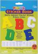 Alphabet Sticker Book Varsity Style Primary Colors