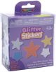 Glitter Stickers Stars Assorted Colors 1.05 oz