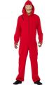 Karnival Costumes MONEY HEIST HOODED JUMPSUIT and MASK XL 46 48