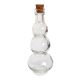 Darice Glass Bottle Rounded Clear Stopper