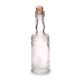 Darice Glass Bottle Round Clear 5 inches 1 Pack of 6 Pieces