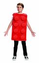 Boy S Brick Child Costume Red Medium 7 8 
