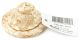 Round Top Straw Hat 2 Inches Natural
