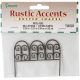 Timeless Miniatures Metal Rustic Fence with Pick
