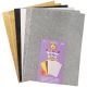 Sticky Back Glitter Sheets Neutrals 9 X 12 Inches