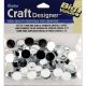 Rhinestones Round 12 mm Crystal