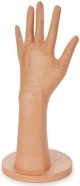 Paper Mache Hand with Base 5 X 11 Inches