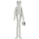 Muslin Doll with Wire Long Leg Natural Color 14 Inches