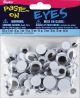 Paste On Wiggle Eyes Assorted Sizes 5 mm To 15 mm Black