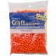 Pony Beads Neon Orange 6mm X ?9mm