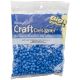 Pony Beads Neon Blue 6mm X ?9mm