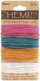 Jewelry Designer Hemp Cord 120 feet Spring Colors