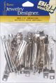 Barrettes 80 mm Nickel