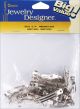 Barrettes 40 mm Nickel