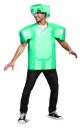 Men S Minecraft Armor Classic Adult Costume Blue One Size