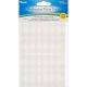 Adhesive Paper Butterfly Tags 0.5 Inch White
