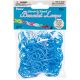 Stretch Band Bracelet Loops with S Clips Light Blue