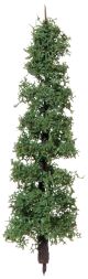 Diorama Tree with Powder Leaves 3.5 Inches