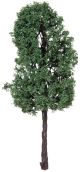Diorama Tree with Powder Leaves 4.75 Inches