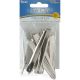 Curved Hair Clips 3.25 Inches Nickel