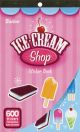 Sticker Book Ice Cream Shop 9.5 X 6 Inches